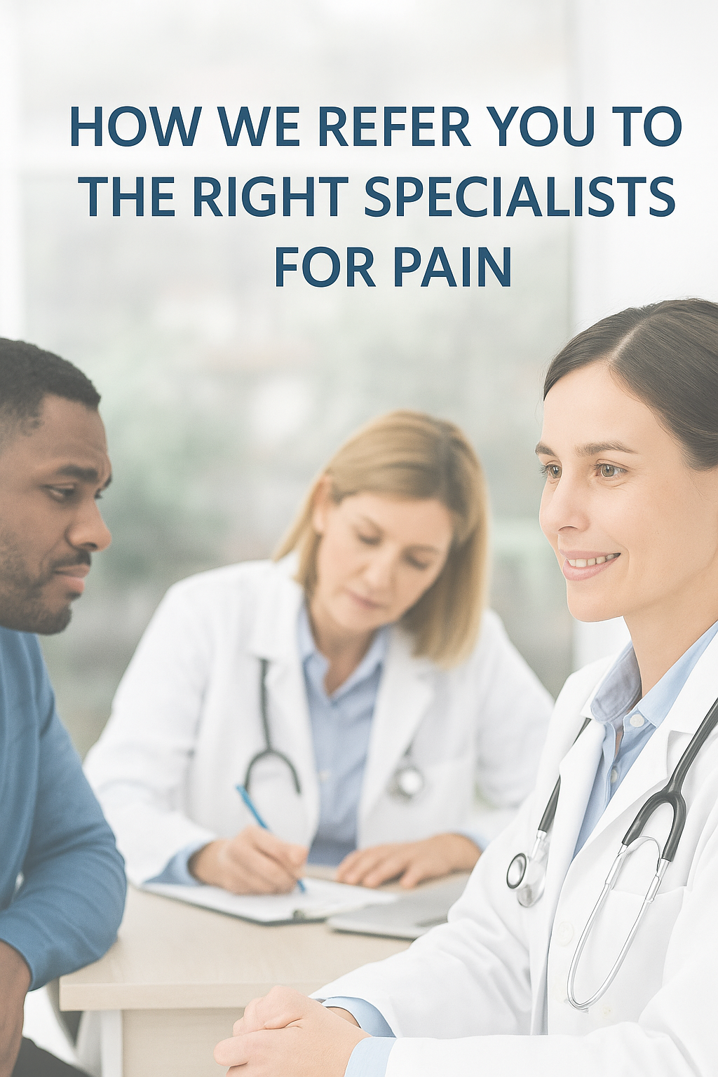 How We Refer You to the Right Specialists for Pain