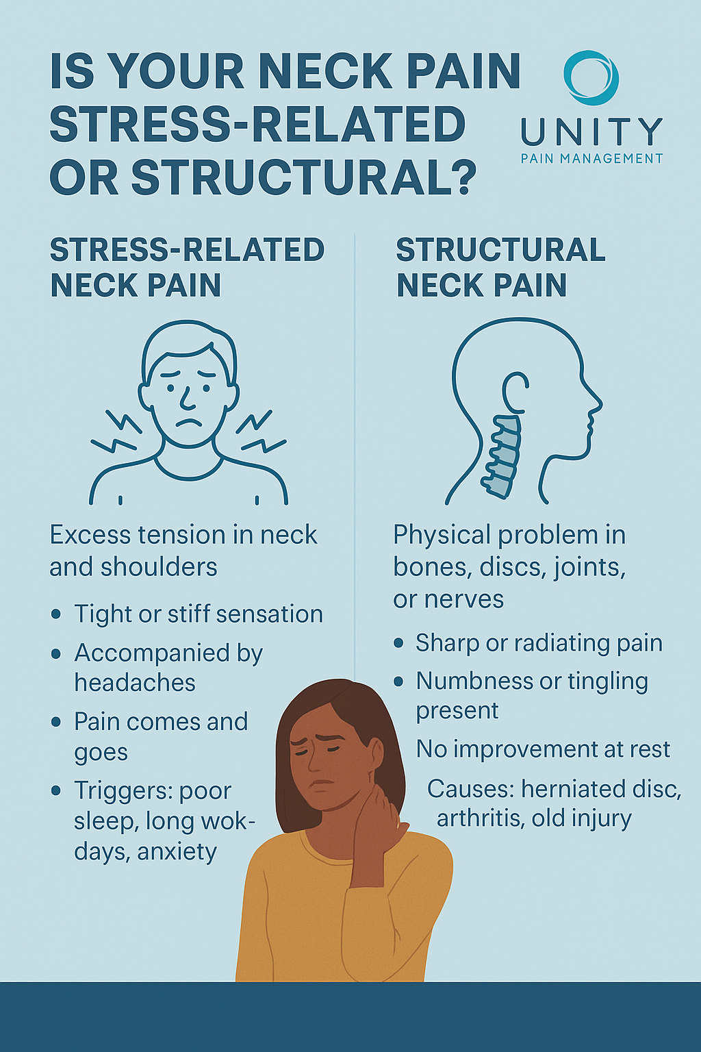 Is Your Neck Pain Stress-Related or Structural?