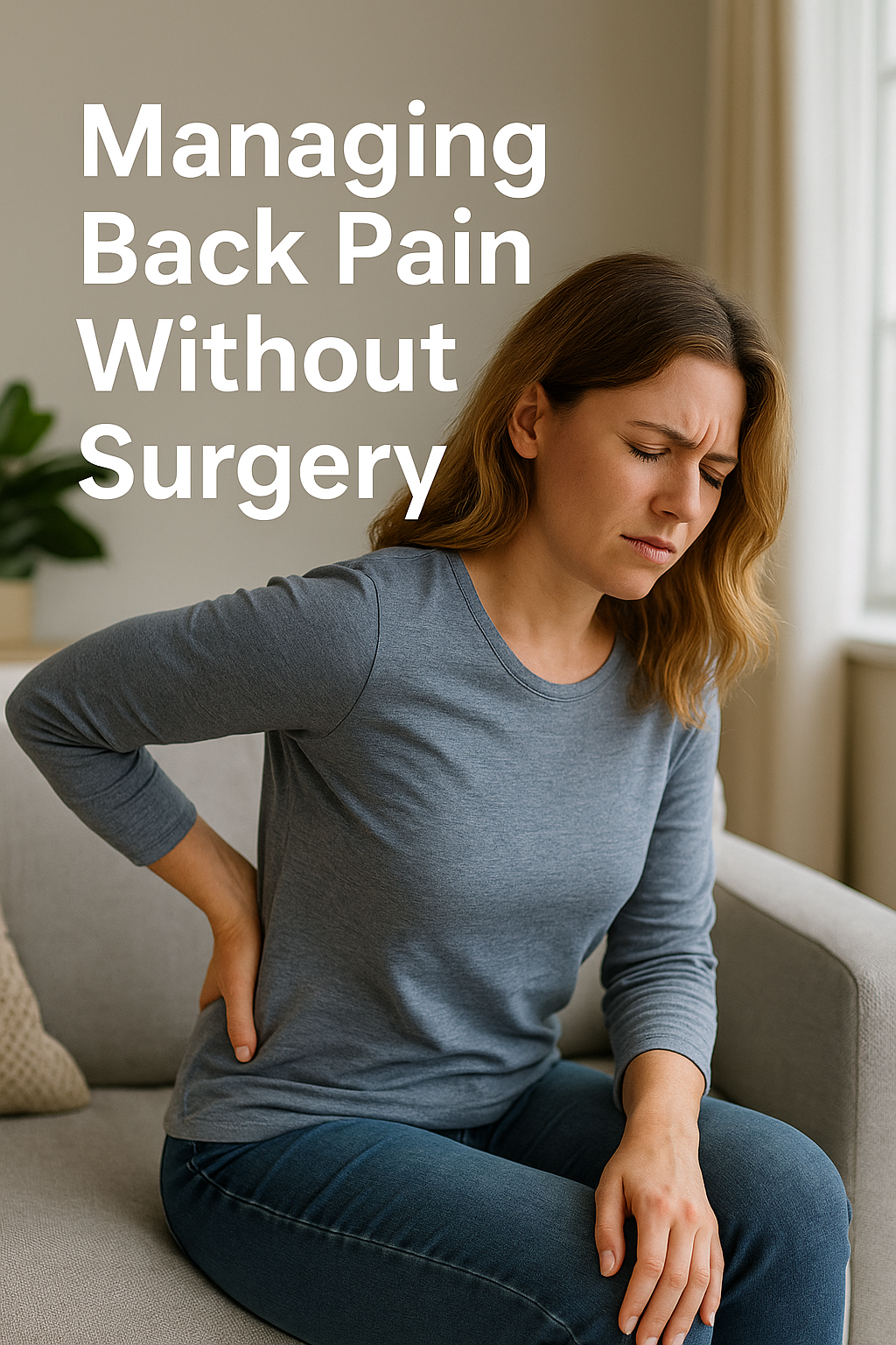 Managing Back Pain Without Surgery