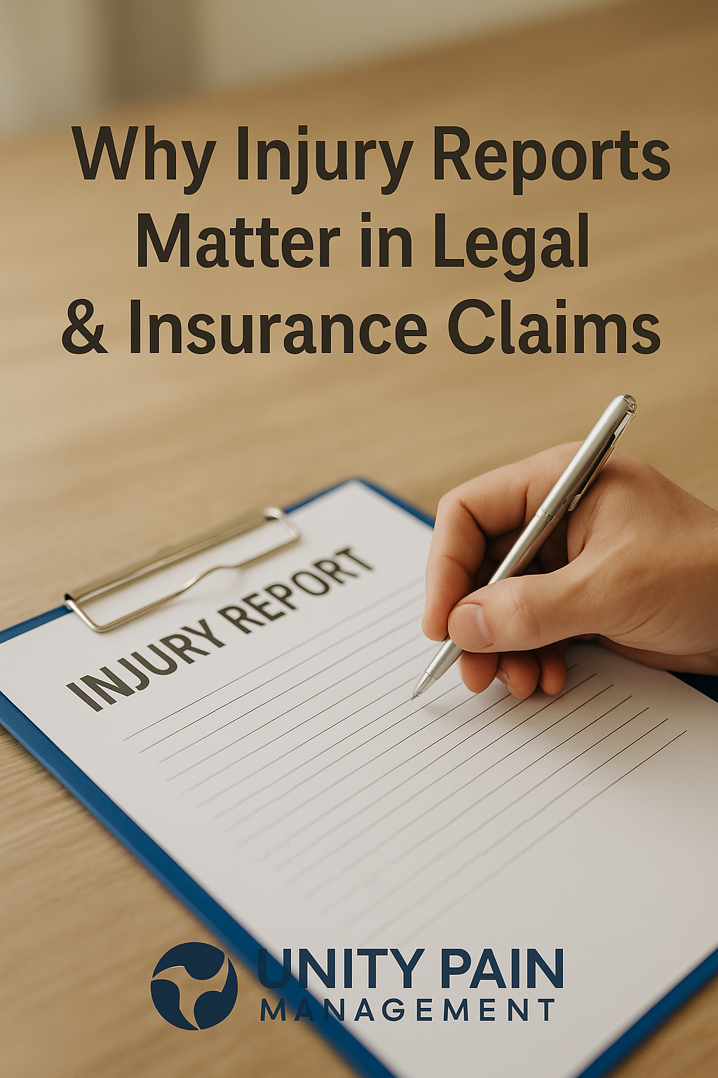 Why Injury Reports Matter in Legal & Insurance Claims