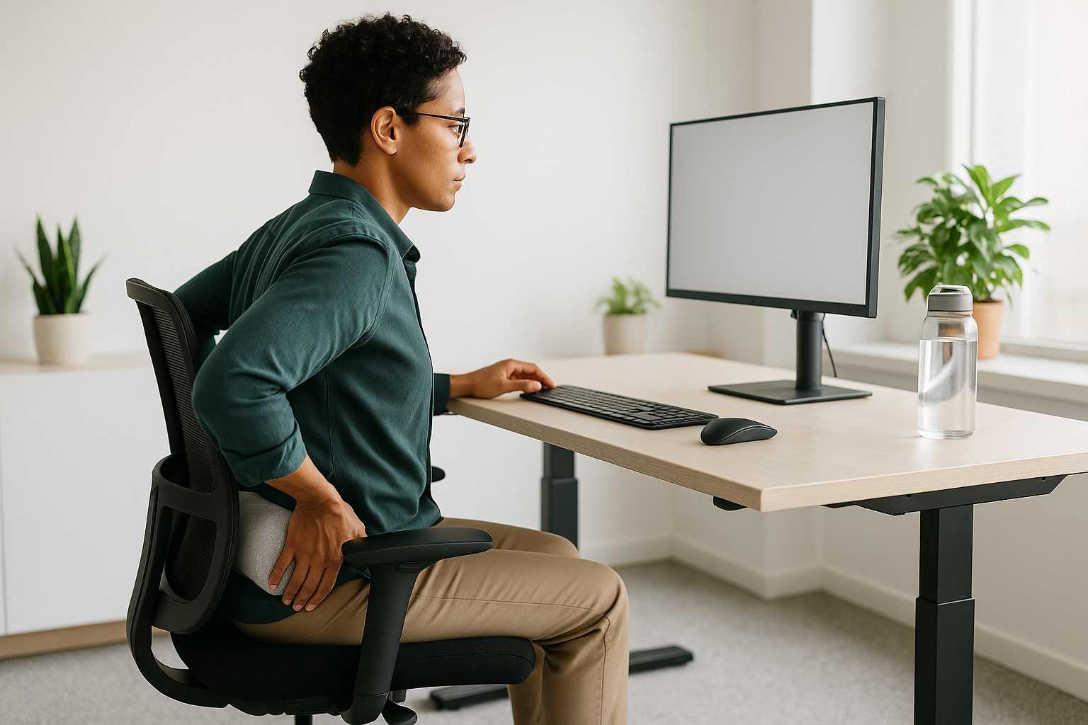 Lower Back Pain in Office Workers: Solutions